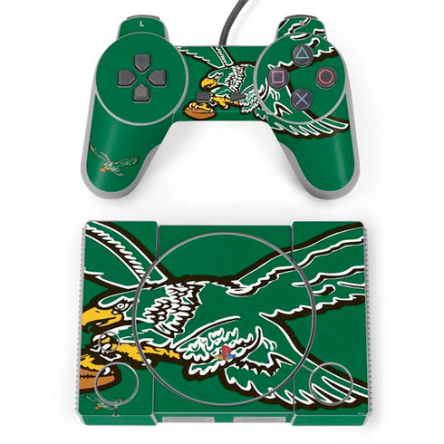 NFL Philadelphia Eagles Retro Logo PlayStation Classic Bundle Skin
