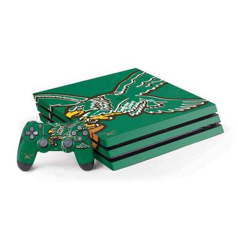 NFL Philadelphia Eagles Retro Logo PS4 Pro Bundle Skin