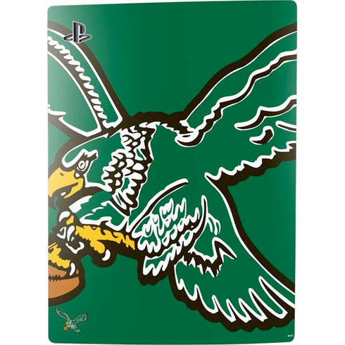 NFL Philadelphia Eagles Retro Logo PS5 Console Skin