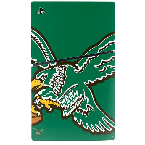 NFL Philadelphia Eagles Retro Logo PS5 Slim Disk Console Skin