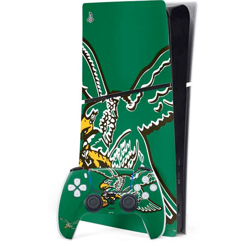 NFL Philadelphia Eagles Retro Logo PS5 Slim Digital Edition Bundle Skin