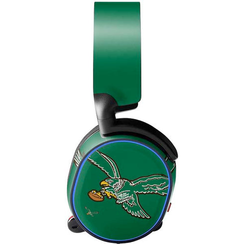 NFL Philadelphia Eagles Retro Logo SteelSeries Arctis 5 Skin