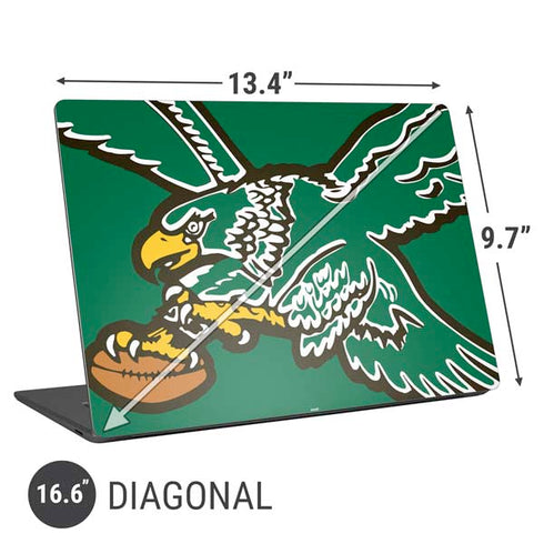 NFL Philadelphia Eagles Retro Logo Universal Laptop 16.6in (13.4 x 9.7in) Skin