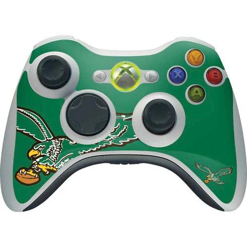 NFL Philadelphia Eagles Retro Logo Xbox 360 Wireless Controller Skin