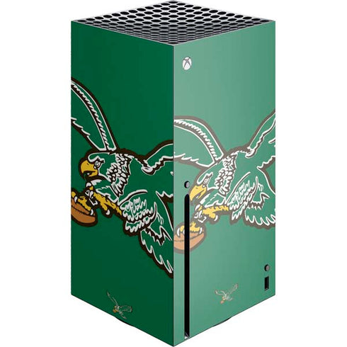 NFL Philadelphia Eagles Retro Logo Xbox Series X Console Skin
