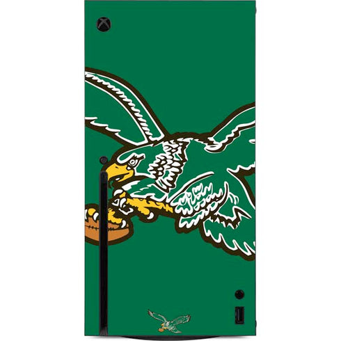 NFL Philadelphia Eagles Retro Logo Xbox Series X Console Skin