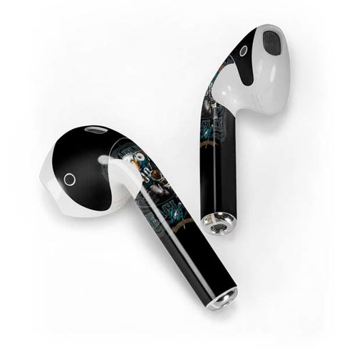 Liquid Blue NFL Philadelphia Eagles Running Back Apple AirPods Skin