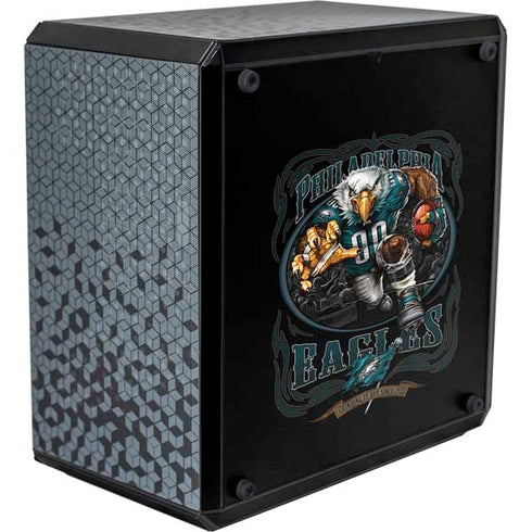 Liquid Blue NFL Philadelphia Eagles Running Back Cooler Master MasterBox Q300L Mini Tower Skin
