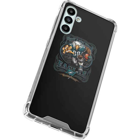 Liquid Blue NFL Philadelphia Eagles Running Back Galaxy A13 5G Clear Case