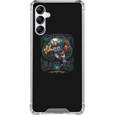 Liquid Blue NFL Philadelphia Eagles Running Back Galaxy A14 5G Clear Case