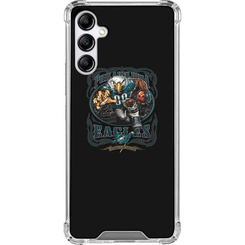 Liquid Blue NFL Philadelphia Eagles Running Back Galaxy A15 5G Clear Case