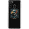 Liquid Blue NFL Philadelphia Eagles Running Back Galaxy A21 Clear Case