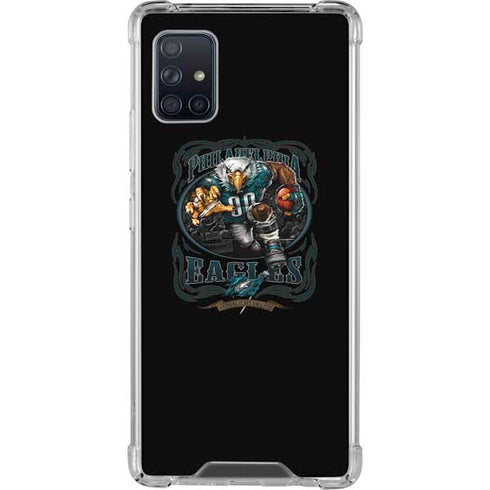 Liquid Blue NFL Philadelphia Eagles Running Back Galaxy A51 5G Clear Case