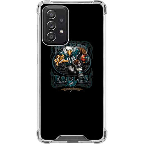 Liquid Blue NFL Philadelphia Eagles Running Back Galaxy A52 5G Clear Case