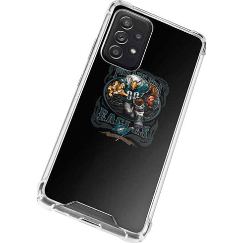 Liquid Blue NFL Philadelphia Eagles Running Back Galaxy A52 5G Clear Case
