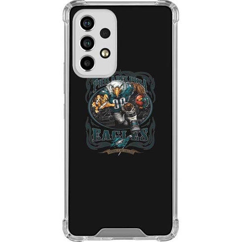 Liquid Blue NFL Philadelphia Eagles Running Back Galaxy A53 5G Clear Case