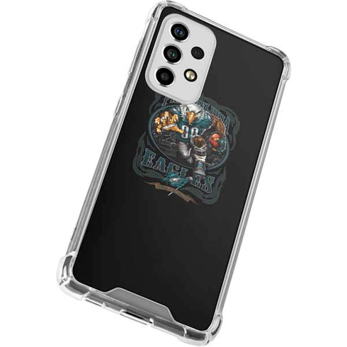 Liquid Blue NFL Philadelphia Eagles Running Back Galaxy A53 5G Clear Case