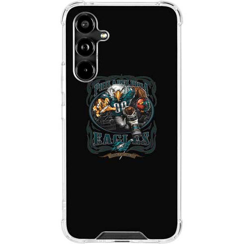 Liquid Blue NFL Philadelphia Eagles Running Back Galaxy A54 5G Clear Case