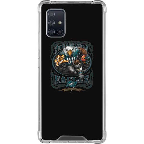 Liquid Blue NFL Philadelphia Eagles Running Back Galaxy A71 5G Clear Case