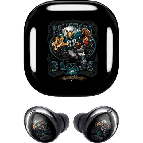 Liquid Blue NFL Philadelphia Eagles Running Back Galaxy Buds Pro Skin