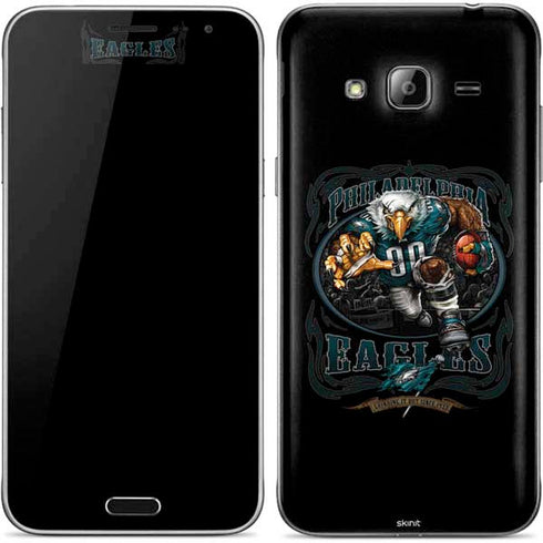 Liquid Blue NFL Philadelphia Eagles Running Back Galaxy J3 Skin