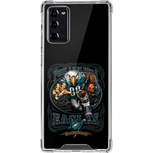 Liquid Blue NFL Philadelphia Eagles Running Back Galaxy Note20 5G Clear Case