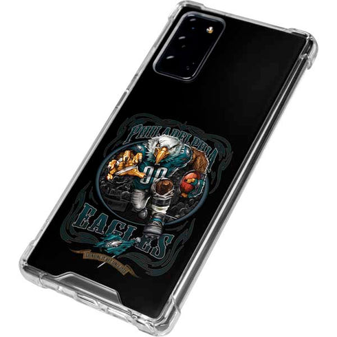 Liquid Blue NFL Philadelphia Eagles Running Back Galaxy Note20 5G Clear Case