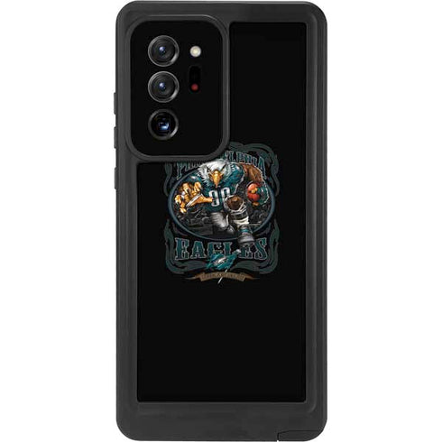 Liquid Blue NFL Philadelphia Eagles Running Back Galaxy Note20 Ultra 5G Waterproof Case