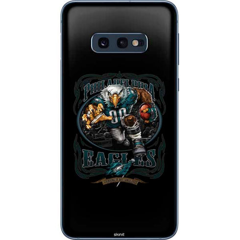 Liquid Blue NFL Philadelphia Eagles Running Back Galaxy S10e Skin
