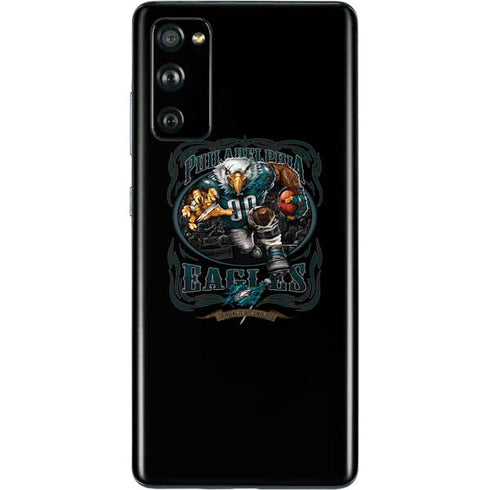 Liquid Blue NFL Philadelphia Eagles Running Back Galaxy S20 Fan Edition Skin