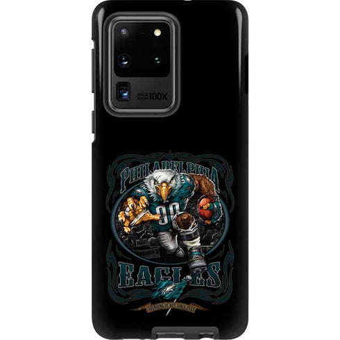 Liquid Blue NFL Philadelphia Eagles Running Back Galaxy S20 Ultra 5G Pro Case