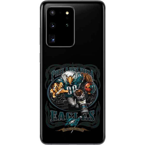 Liquid Blue NFL Philadelphia Eagles Running Back Galaxy S20 Ultra 5G Skin