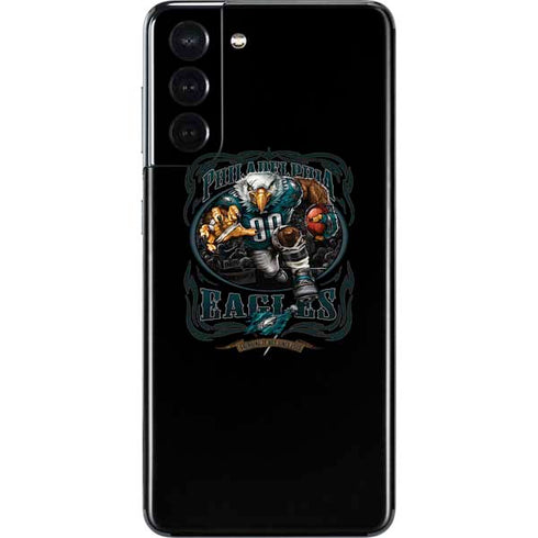 Liquid Blue NFL Philadelphia Eagles Running Back Galaxy S21 5G Skin