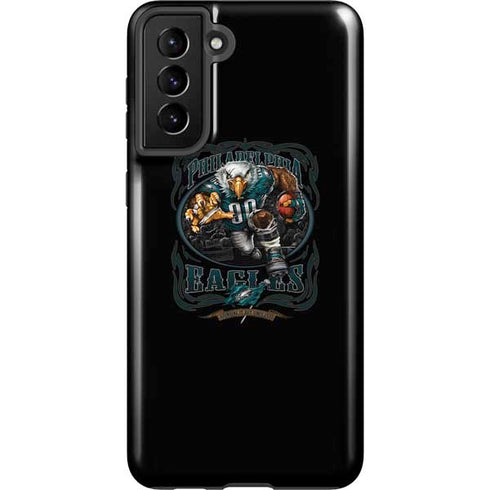 Liquid Blue NFL Philadelphia Eagles Running Back Galaxy S21 Plus 5G Pro Case
