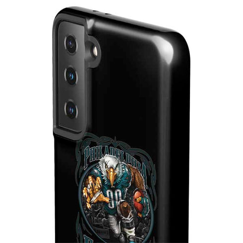 Liquid Blue NFL Philadelphia Eagles Running Back Galaxy S21 Plus 5G Pro Case