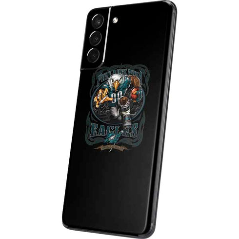 Liquid Blue NFL Philadelphia Eagles Running Back Galaxy S21 Plus 5G Skin