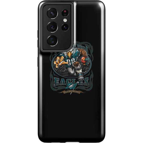 Liquid Blue NFL Philadelphia Eagles Running Back Galaxy S21 Ultra 5G Pro Case