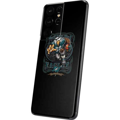 Liquid Blue NFL Philadelphia Eagles Running Back Galaxy S21 Ultra 5G Skin