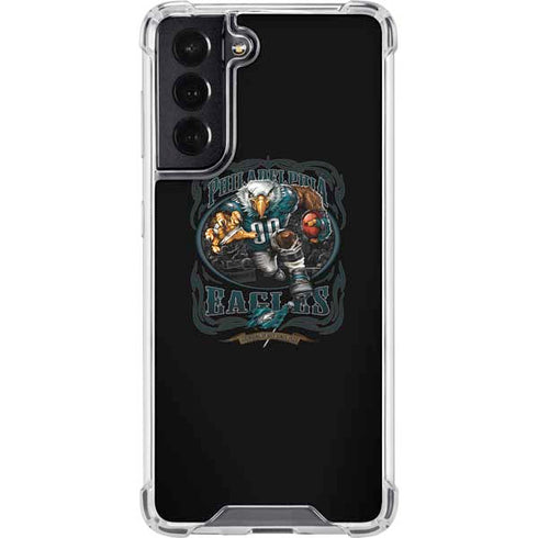 Liquid Blue NFL Philadelphia Eagles Running Back Galaxy S22 Clear Case