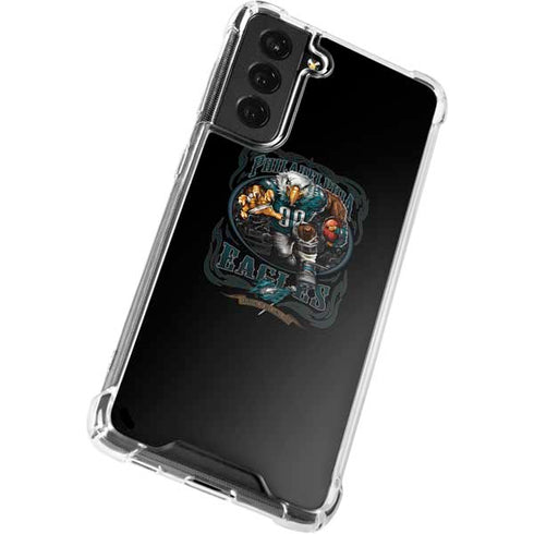 Liquid Blue NFL Philadelphia Eagles Running Back Galaxy S22 Plus Clear Case