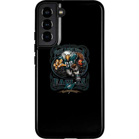 Liquid Blue NFL Philadelphia Eagles Running Back Galaxy S22 Plus Pro Case