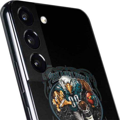 Liquid Blue NFL Philadelphia Eagles Running Back Galaxy S22 Plus Skin