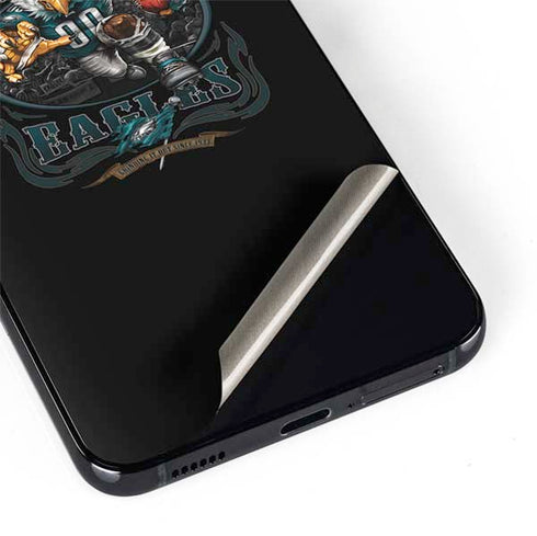 Liquid Blue NFL Philadelphia Eagles Running Back Galaxy S22 Skin