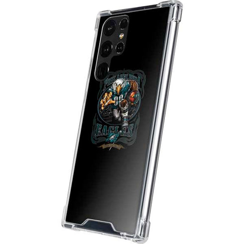 Liquid Blue NFL Philadelphia Eagles Running Back Galaxy S22 Ultra Clear Case
