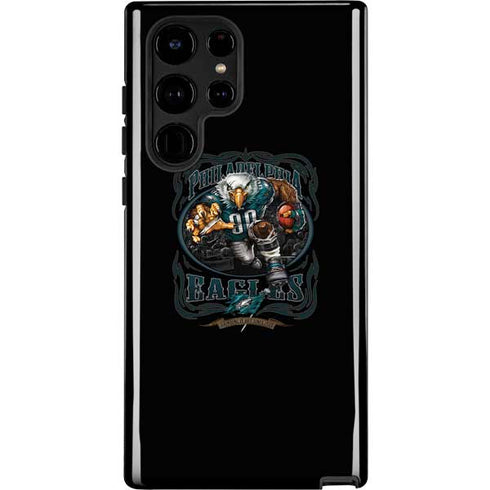 Liquid Blue NFL Philadelphia Eagles Running Back Galaxy S22 Ultra Pro Case