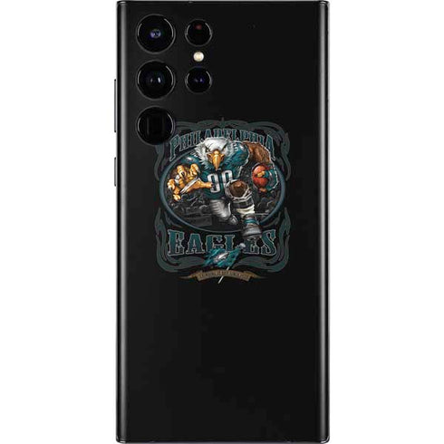 Liquid Blue NFL Philadelphia Eagles Running Back Galaxy S22 Ultra Skin