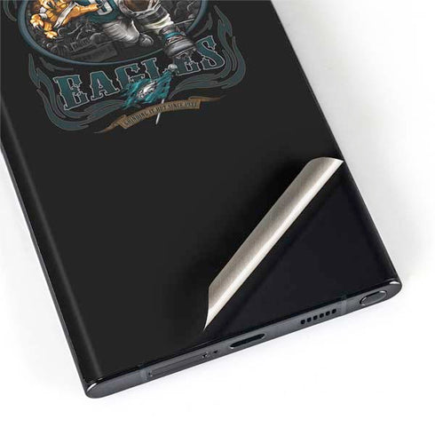 Liquid Blue NFL Philadelphia Eagles Running Back Galaxy S22 Ultra Skin