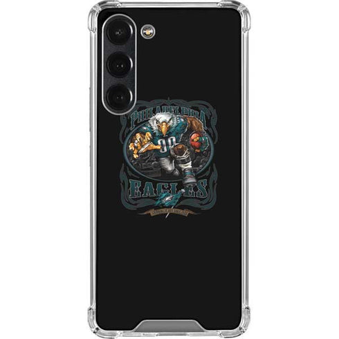 Liquid Blue NFL Philadelphia Eagles Running Back Galaxy S23 Plus Clear Case