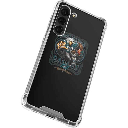 Liquid Blue NFL Philadelphia Eagles Running Back Galaxy S23 Plus Clear Case