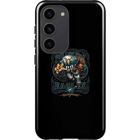 Liquid Blue NFL Philadelphia Eagles Running Back Galaxy S23 Pro Case